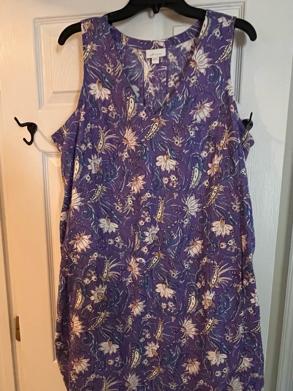 J Jill Summer Linen Dress